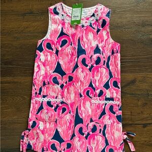 Lilly Pulitzer Pink and Navy Dress
